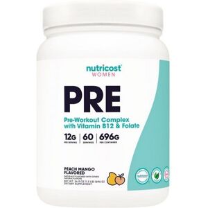 Undisclosed Preworkout For Women Peach Mango 60 Servings By Nutricost Undisclosed Preworkout For Women Peach Mango 60 Servings By Nutricost
