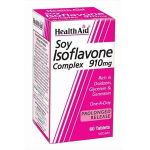 HealthAid Soya Isoflavone Complex 910mg Tablets - Dietary Supplement HealthAid Soya Isoflavone Complex 910mg Tablets - Dietary Supplement