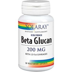 Solaray Beta Glucan - High Potency 200 mg - 30 Veggie Capsules Solaray Beta Glucan - High Potency 200 mg - 30 Veggie Capsules