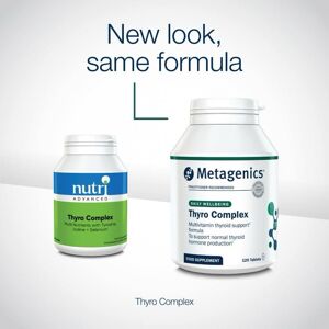 Metagenics (Formerly Nutri Advanced) Thyro Complex 120 Tablets Metagenics (Formerly Nutri Advanced) Thyro Complex 120 Tablets