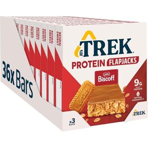 Jb'S Trek High Protein Flapjack Biscoff - Plant Based - Vegan Snack - 50 G X 36 Jb'S Trek High Protein Flapjack Biscoff - Plant Based - Vegan Snack - 50 G X 36