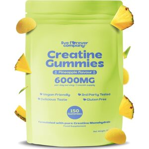 Live Forever Company 150 Creatine Monohydrate Gummies – 3rd Party Tested 6000mg High Strength Crea Live Forever Company 150 Creatine Monohydrate Gummies – 3rd Party Tested 6000mg High Strength Crea