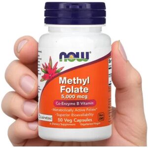 Now Foods Methyl Folate 5000 mcg - Vitamins Now Foods Methyl Folate 5000 mcg - Vitamins