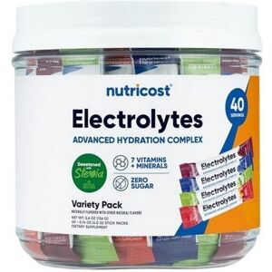 Nutricost Electrolytes Hydration Complex Stickpacks Variety Pack Nutricost Electrolytes Hydration Complex Stickpacks Variety Pack