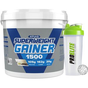 11lbs / 5000g / 5kg Atlas Super Weight Gainer - Vanilla + Free Shaker & Delivery 11lbs / 5000g / 5kg Atlas Super Weight Gainer - Vanilla + Free Shaker & Delivery