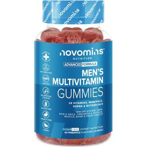 Novomins Multivitamin Gummies For Men – 24 Essential Multi Vitamins And Minerals Novomins Multivitamin Gummies For Men – 24 Essential Multi Vitamins And Minerals