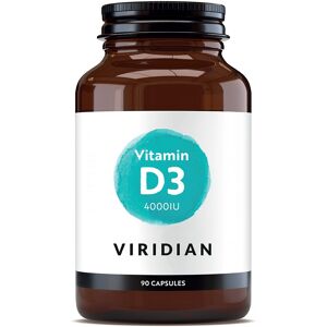Viridian Vitamin D3 4000iu 90 Capsules Vegan No Artificial Fillers Or Binders Viridian Vitamin D3 4000iu 90 Capsules Vegan No Artificial Fillers Or Binders