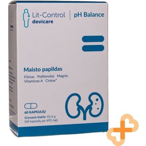 GNC Lit-Control pH Balance Maintains Mucous Membrane Health - 60 Capsules GNC Lit-Control pH Balance Maintains Mucous Membrane Health - 60 Capsules