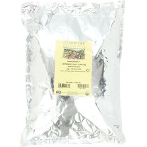 Starwest Botanicals Organic Peppermint Leaf C/s 1 Lb Starwest Botanicals Organic Peppermint Leaf C/s 1 Lb