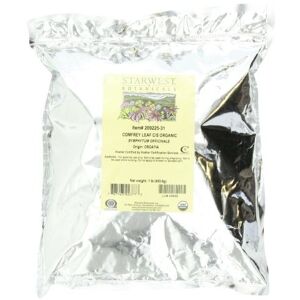 Organic Comfrey Leaf C/s 1 Lb By Starwest Botanicals Organic Comfrey Leaf C/s 1 Lb By Starwest Botanicals