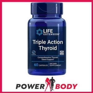 Life Extension Triple Action Thyroid, 60 Caps - Thyroid Support Supplement Life Extension Triple Action Thyroid, 60 Caps - Thyroid Support Supplement