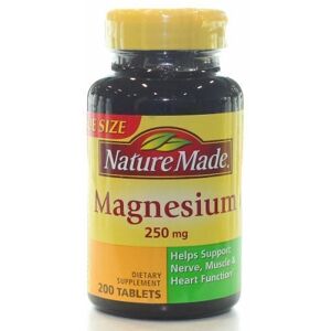 Nature Made Magnesium 250 mg - Supplement Nature Made Magnesium 250 mg - Supplement