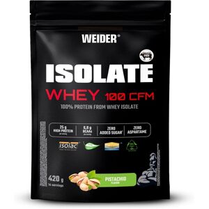 Weider Isolate Whey 100cfm (420g) Pistachio Flavour, Protein 100% Isolate Whey Weider Isolate Whey 100cfm (420g) Pistachio Flavour, Protein 100% Isolate Whey