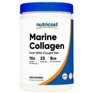 Marine Collagen Powder Wild-Caught 8 Oz By Nutricost Marine Collagen Powder Wild-Caught 8 Oz By Nutricost