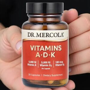 Dr. Mercola, Vitamins A-D-K, 30 Capsules Dr. Mercola, Vitamins A-D-K, 30 Capsules