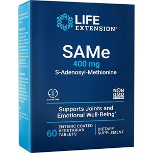 Life Extension S-Adenosyl-Methionine 400 mg - Support for Mood & Liver Life Extension S-Adenosyl-Methionine 400 mg - Support for Mood & Liver