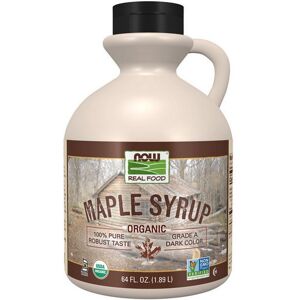 Now Foods Organic Dark Maple Syrup - Grade A, Non-GMO, 64 oz Now Foods Organic Dark Maple Syrup - Grade A, Non-GMO, 64 oz