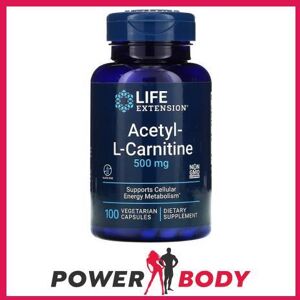 Life Extension Acetyl-l-carnitine 500 Mg - dietary supplement Life Extension Acetyl-l-carnitine 500 Mg - dietary supplement