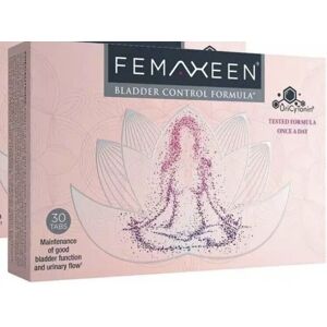 Axeen Pharma Femaxeen Urinary Comfort Food Supplement Womens Bladder Control Formula 30 Caps Axeen Pharma Femaxeen Urinary Comfort Food Supplement Womens Bladder Control Formula 30 Caps