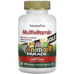 Nature'S Plus Source Of Life Animal Parade Gold Natural Cherry 120 Animal Shapes Nature'S Plus Source Of Life Animal Parade Gold Natural Cherry 120 Animal Shapes