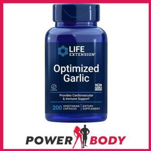 Life Extension Optimized Garlic - 200 Vegetarian Capsules Life Extension Optimized Garlic - 200 Vegetarian Capsules