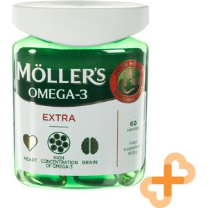 Moller'S Omega-3 Extra Heart & Brain Health Omega-3 Food Supplement 60 Capsules Moller'S Omega-3 Extra Heart & Brain Health Omega-3 Food Supplement 60 Capsules