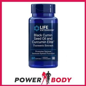 Life Extension Black Cumin Seed Oil and Curcumin Elite - 60 Softgels Life Extension Black Cumin Seed Oil and Curcumin Elite - 60 Softgels