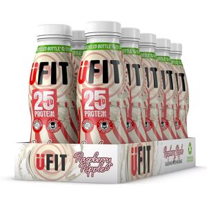 ufit Ufit High Protein Milkshake Raspberry Ripple 10x330ml ufit Ufit High Protein Milkshake Raspberry Ripple 10x330ml