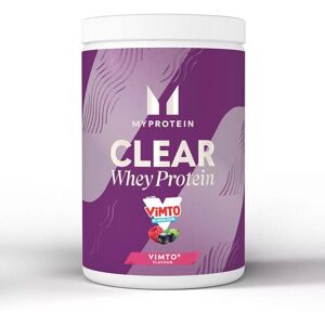 Myprotein Clear Whey Isolate Vimto Flavour Taste Fruit Limited Edition Pack 914g Myprotein Clear Whey Isolate Vimto Flavour Taste Fruit Limited Edition Pack 914g