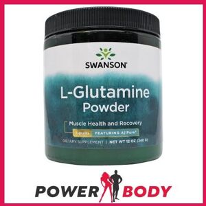 Swanson AjiPure L-Glutamine Powder 340g - Dietary Supplement Swanson AjiPure L-Glutamine Powder 340g - Dietary Supplement