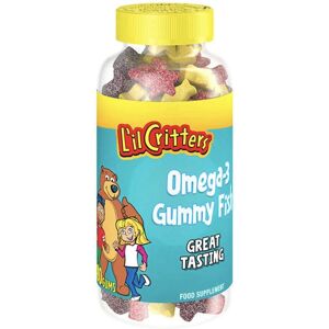 L'Il Critters Omega 3 Gummy Fish Supplement - 180 Gummies L'Il Critters Omega 3 Gummy Fish Supplement - 180 Gummies