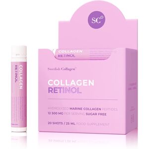 Swedish Collagen® Collagen Retinol – Liquid Supplement (20 X 25 Ml Shots) Swedish Collagen® Collagen Retinol – Liquid Supplement (20 X 25 Ml Shots)