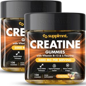 2 X Creatine 120 Gummies Max 5000mg For Men & Women Creatine Monohydrate Plus B1 2 X Creatine 120 Gummies Max 5000mg For Men & Women Creatine Monohydrate Plus B1