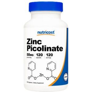Nutricost Zinc Picolinate 50 Mg - Supplements Nutricost Zinc Picolinate 50 Mg - Supplements