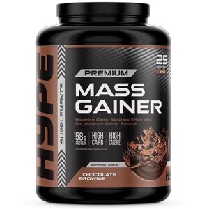 Hype Mass Gainer Chocolate Brownie - 3kg Hype Mass Gainer Chocolate Brownie - 3kg