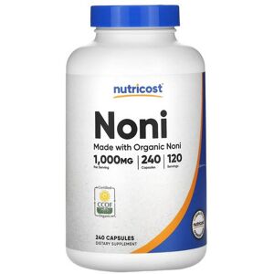 Nutricost Noni Capsules MWO 240 Count - Supplement Nutricost Noni Capsules MWO 240 Count - Supplement