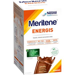 Meritene Energis Chocolate Shake 30g Sachets Pack Of 15 Proteins And Vitamin Meritene Energis Chocolate Shake 30g Sachets Pack Of 15 Proteins And Vitamin