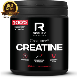 Creapure Creatine Powder Reflex Nutrition Suitable For Vegans (500g) Free Shipp Creapure Creatine Powder Reflex Nutrition Suitable For Vegans (500g) Free Shipp