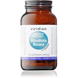 Viridian Maximum Potency Rhodiola Rosea Root 150 Capsules Viridian Maximum Potency Rhodiola Rosea Root 150 Capsules