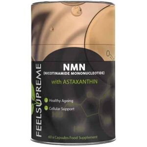 Feel Supreme 500mg Nmn + Astaxanthin Supplement Capsules - 60 Caps Nad Booster Feel Supreme 500mg Nmn + Astaxanthin Supplement Capsules - 60 Caps Nad Booster