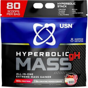 Usn Hyperbolic Mass Strawberry Cheesecake 6kg: High Calorie 6kg (Pack Of 1) Usn Hyperbolic Mass Strawberry Cheesecake 6kg: High Calorie 6kg (Pack Of 1)