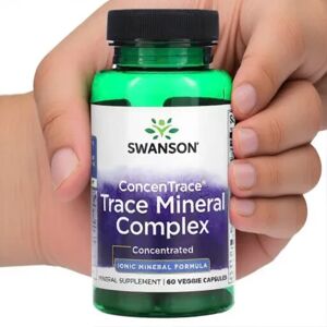 Swanson, Concentrace Trace Mineral Complex, 60 Veggie Capsules Swanson, Concentrace Trace Mineral Complex, 60 Veggie Capsules