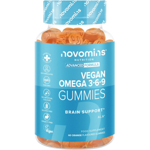 Novomins Omega 3 Gummies - Vegan - 1 Month Supply – Supports Heart, Brain & Eye Health - Novomins Omega 3 Gummies - Vegan - 1 Month Supply – Supports Heart, Brain & Eye Health -
