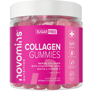 Novomins Collagen Gummies - Sugar Free Marine Collagen Gummies - Superior Type 1 Hydrolys Novomins Collagen Gummies - Sugar Free Marine Collagen Gummies - Superior Type 1 Hydrolys
