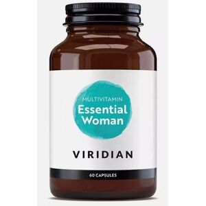 Viridian Essential Woman Multivitamin Capsules 60 - Multivitamin for Women 18-39 Viridian Essential Woman Multivitamin Capsules 60 - Multivitamin for Women 18-39