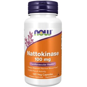 Now Foods Nattokinase - Heart & Circulatory Support - 100mg, 120 Veg Caps Now Foods Nattokinase - Heart & Circulatory Support - 100mg, 120 Veg Caps