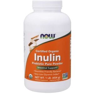 Inulin Prebiotic Pure Powder Organic 1 Lb By Now Foods Inulin Prebiotic Pure Powder Organic 1 Lb By Now Foods