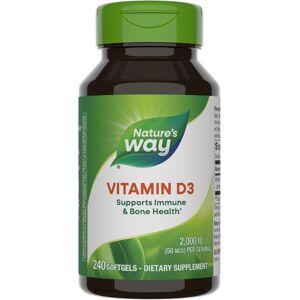 Nature's Way Vitamin D3 - Supports immune & bones Nature's Way Vitamin D3 - Supports immune & bones