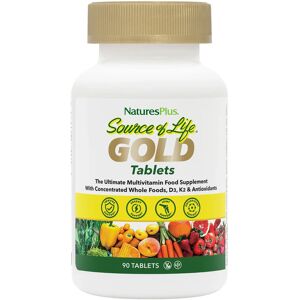 Nature's Plus NaturesPlus, Source of Life Gold, Multi-Vitamin - 90 Tablets Nature's Plus NaturesPlus, Source of Life Gold, Multi-Vitamin - 90 Tablets
