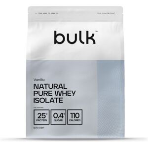 Bulk Natural Pure Whey Protein Isolate, Sweetened With Stevia, Vanilla, 1 Kg Bulk Natural Pure Whey Protein Isolate, Sweetened With Stevia, Vanilla, 1 Kg